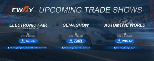 Join EWAY at Our Upcoming 2025-2026 Trade Shows!