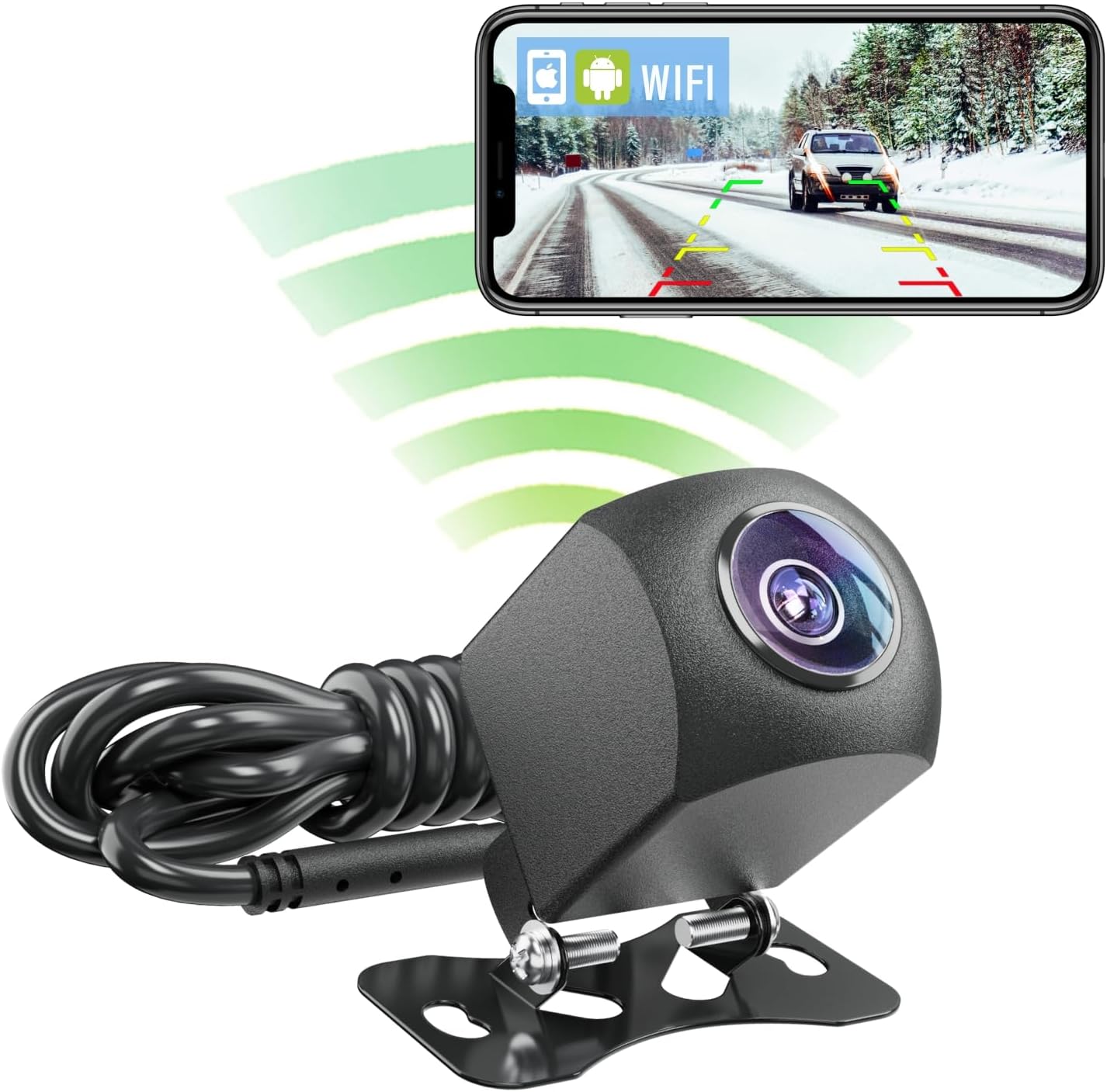 EW-U007 EW-U007 Digital Wireless Backup Camera Phone Tablet Monitor for iPhone Android