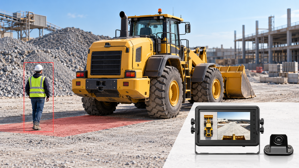AI Pedestrian Detection for Construction Vehicles: How to Choose the Right Setup