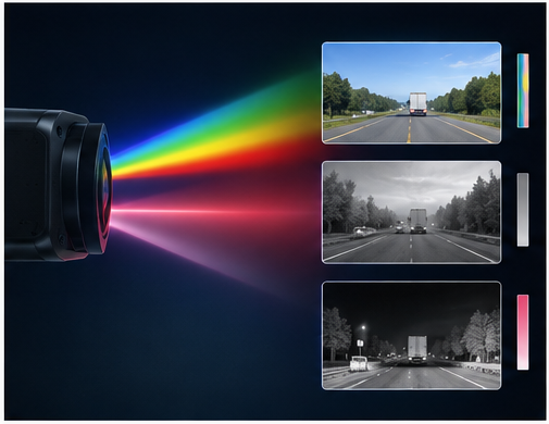 Heterogene Fusion von IR Night Vision Kameras