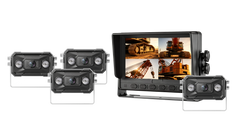 Rückansicht AI Camera Kit für mobile und Crawler Crane Fußgängererkennung