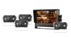 Nutzfahrzeug-Rückblickkamera-Set für Heavy Duty Dump Truck und Mining Haul Truck