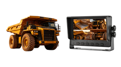 Nutzfahrzeug-Rückblickkamera-Set für Heavy Duty Dump Truck und Mining Haul Truck