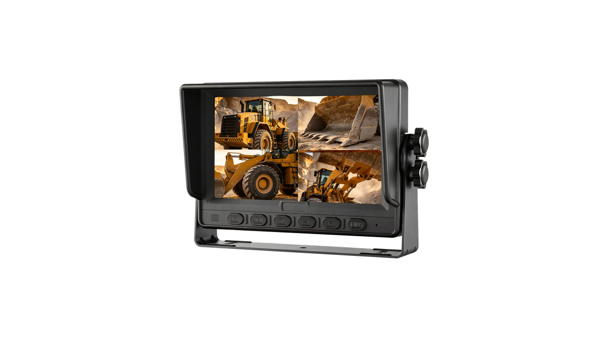 Radlader AI Rearview Monitor und Kameralösung