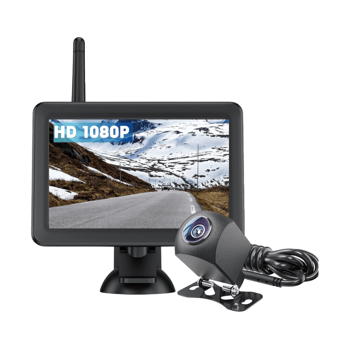 1080P Wireless Backup Camera with 5-Inch Monitor Kit