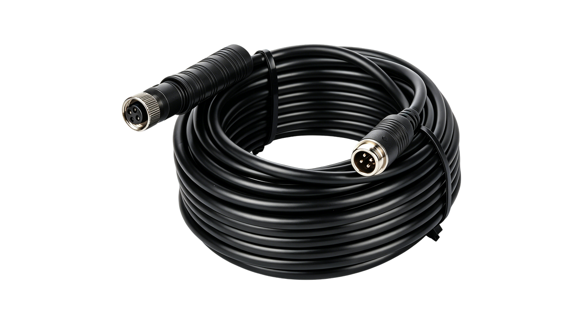 10m 4 Pin Aviation Extension Cable for Commercial Vehicle Camera System