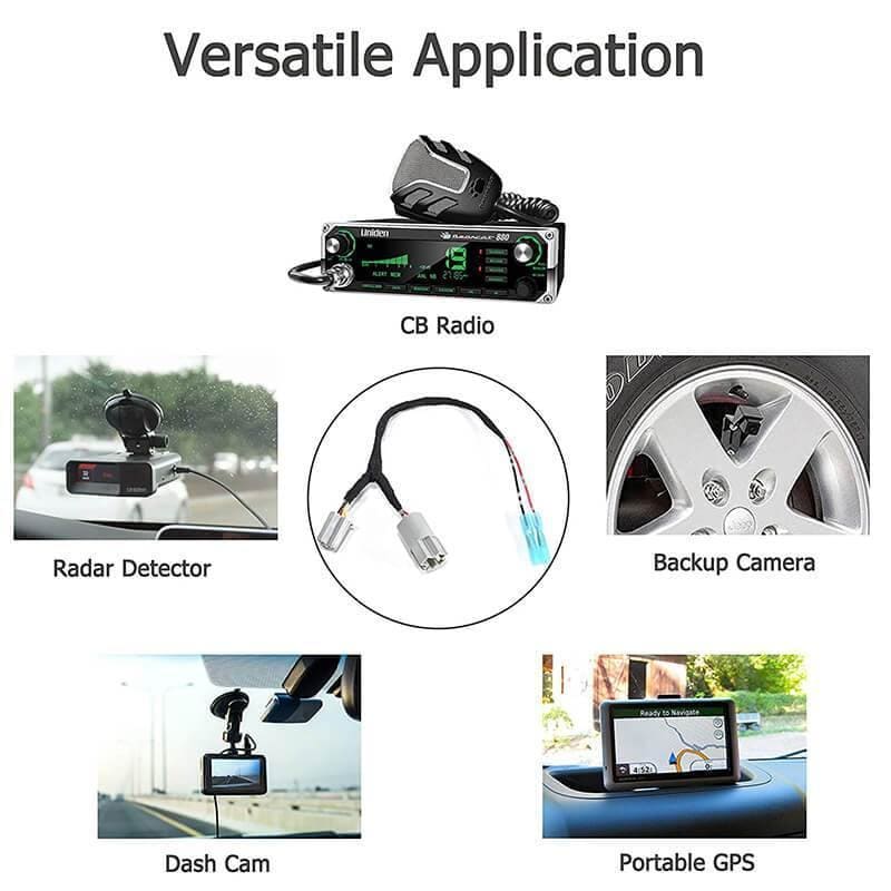 12 Volt Power Adapter for GM Chevrolet Buick Cigarette Lighter Power Plug