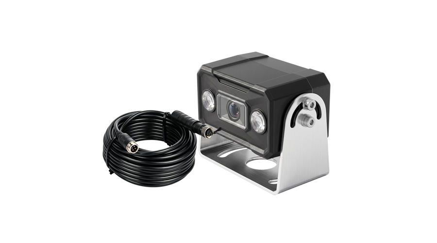 Forklift Pedestrian Detection AI Backup Camera + 10m Extension Cable