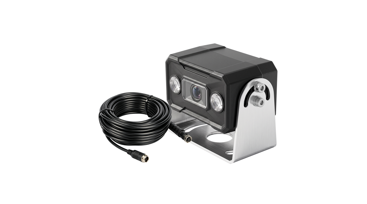 Wheel Loader Safety Camera Kit: EW-AI868 AI Backup Camera and 15m Cable