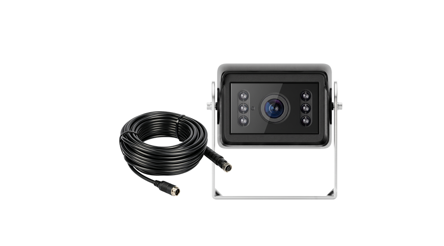 AI Blind Spot Camera for Rigid Truck / HGV | EW-AI869 with 15m 4-Pin Cable