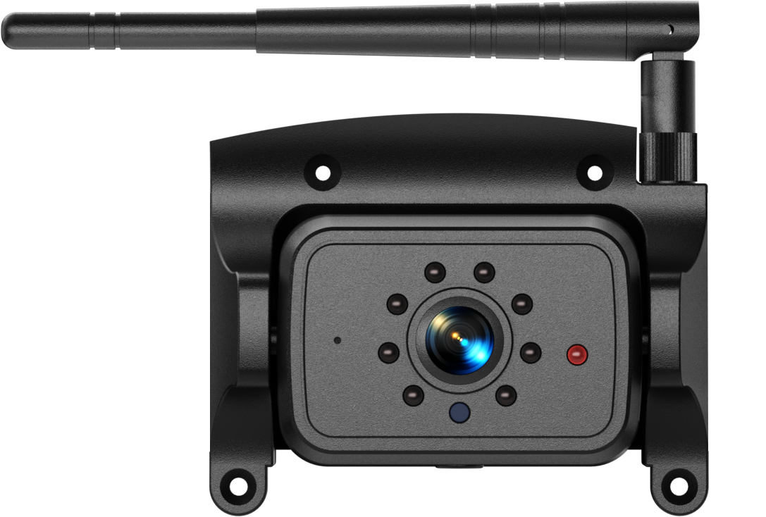 Wireless Shark-fin Fit Backup Camera with 7 inch Quad View Monitor