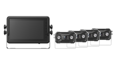 Mobile and Crawler Crane Rearview AI Camera System for Blind Spot Safety