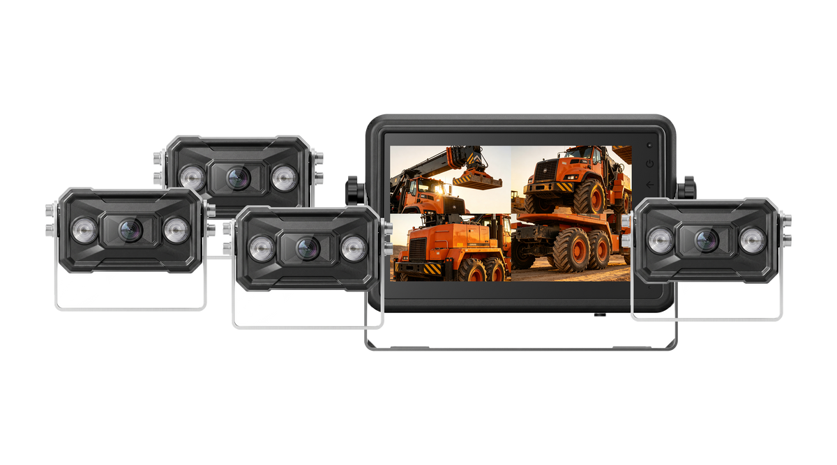 Smart Rearview Kamerasystem für Reach Stacker Operations
