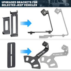 Lighter Spare Tire Mount Backup Camera 4.0
For Jeep Wrangler