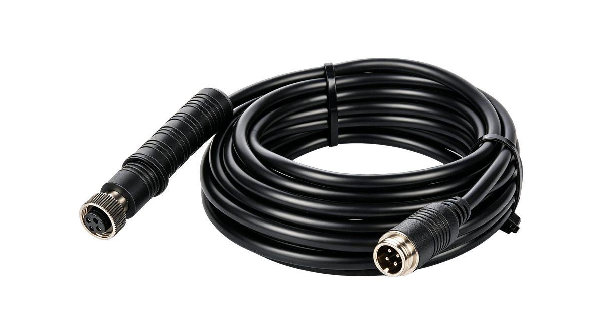 5m 4 Pin Aviation Extension Cable for Backup Camera and Monitor