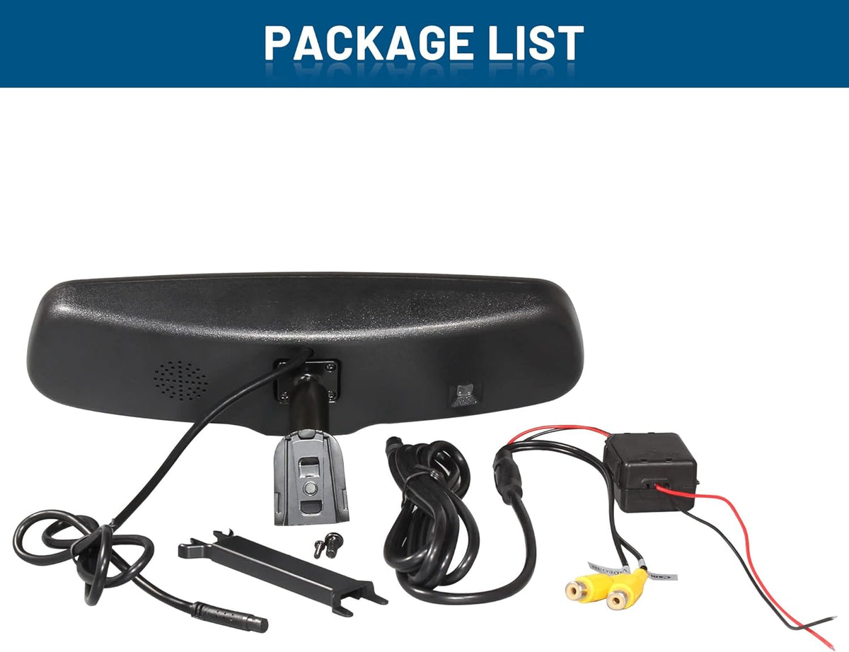 4.3" LCD Rearview Mirror Screen