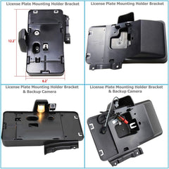 EW-004KIT License Plate Rear View Camera with Marker Light for Jeep Wrangler