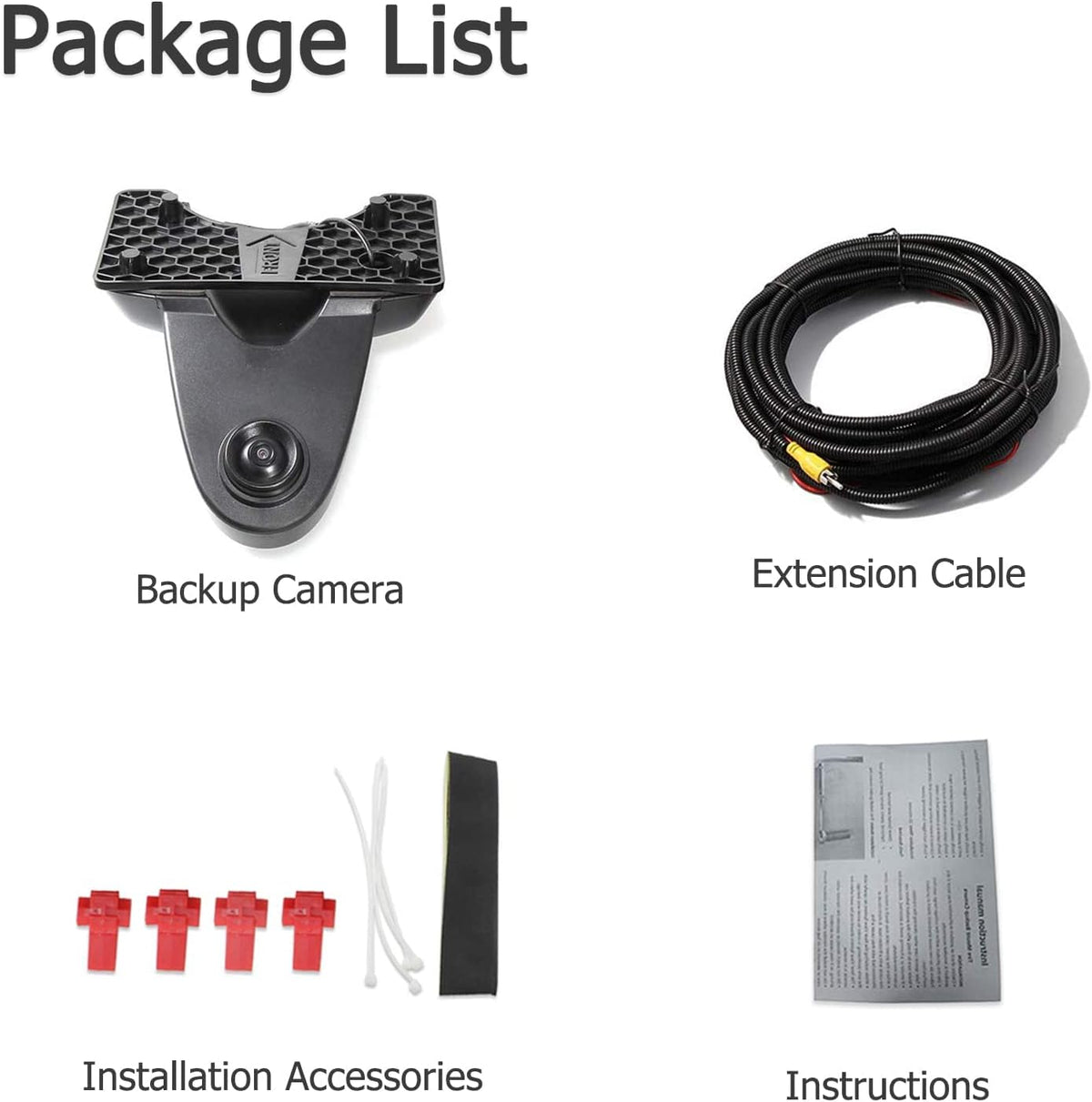 Vans Surface Mount Backup Camera