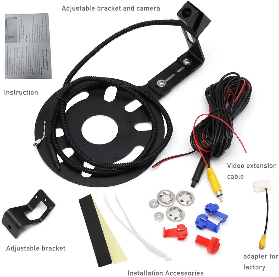 Lighter Spare Tire Mount Backup Camera 1.0
For Jeep Wrangler