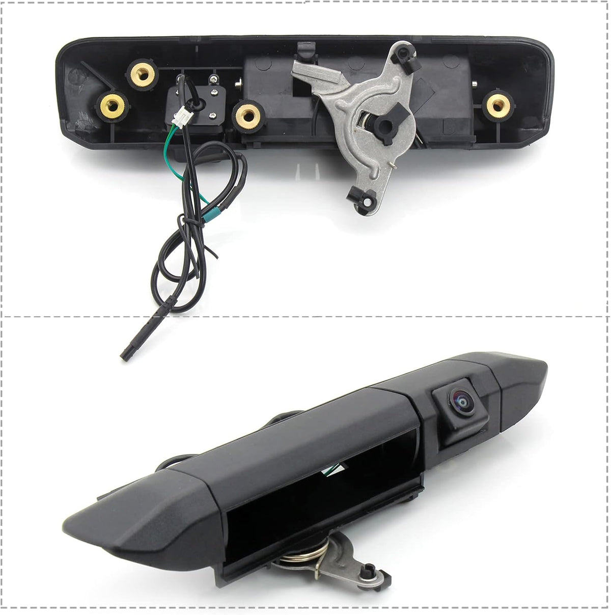 Toyota Tacoma Tailgate Handle Backup Camera with 4.3" Mirror Monitor Kit