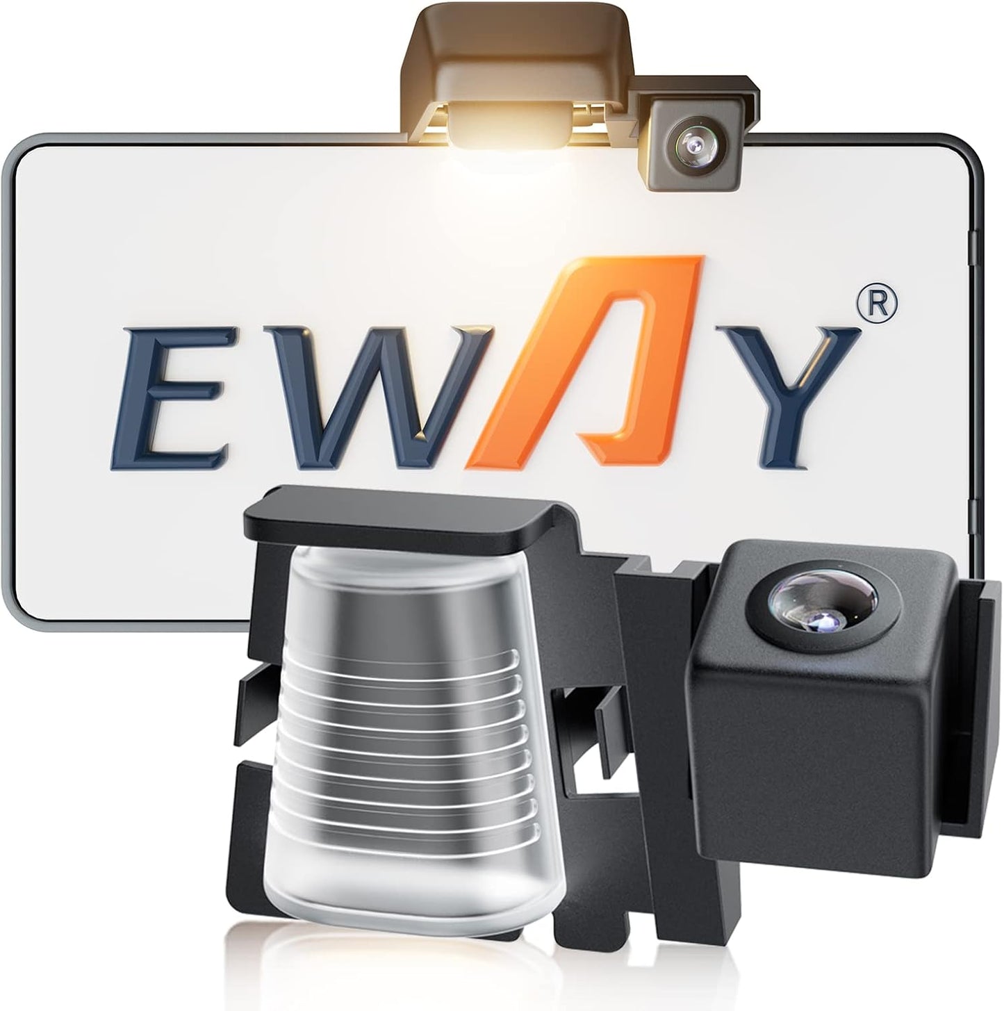 EW-004 License Plate Backup Reverse Camera for Jeep Wrangler