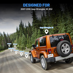 Backup Camera 
For Jeep Wrangler JK JKU 2007-2018