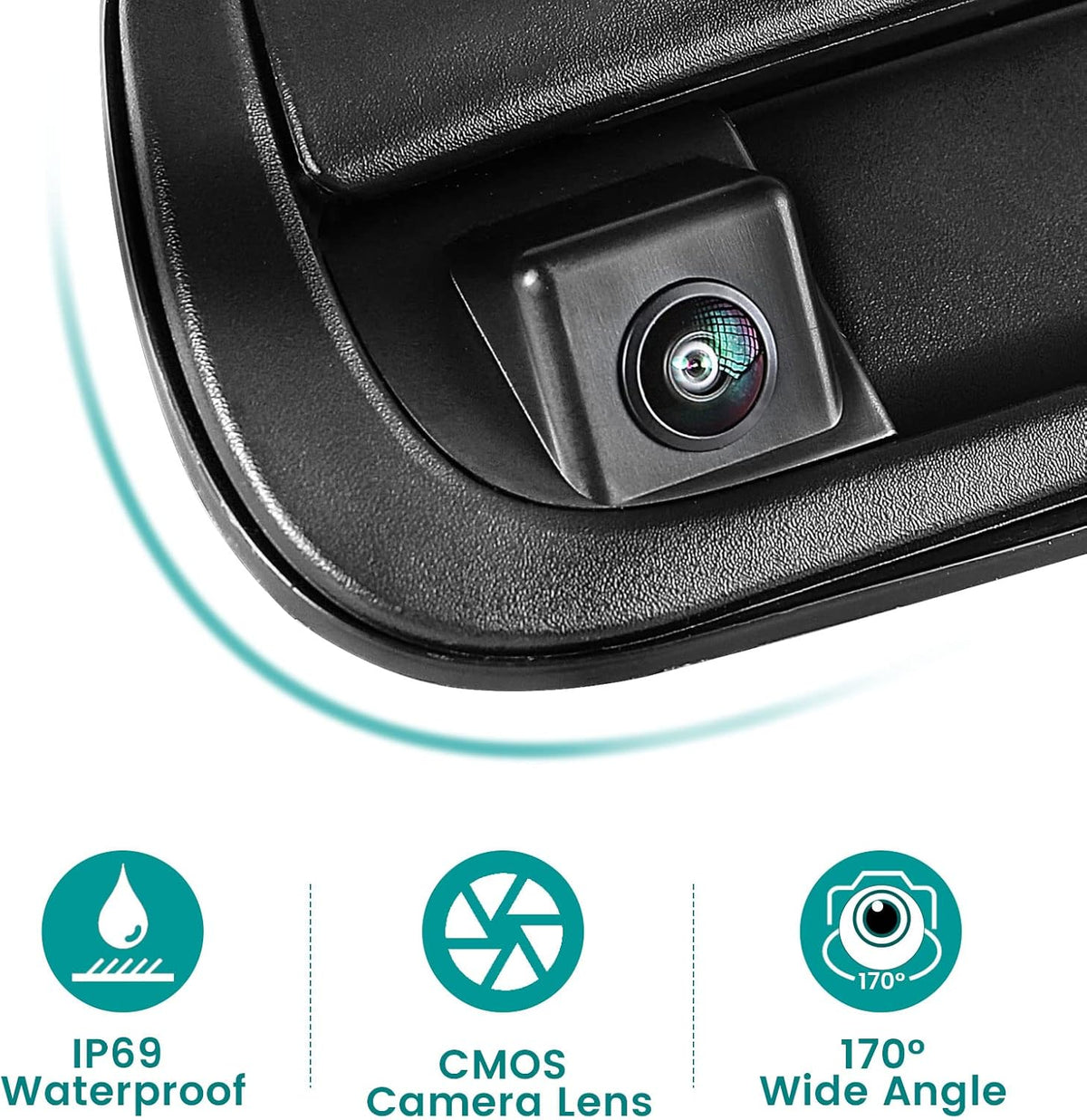 Tailgate Handle Backup Camera For Toyota Tundra 2000–2006 Replacement