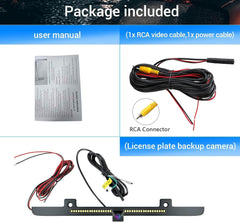 License Plate Mounted Backup Camera