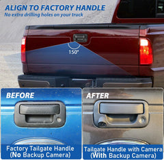 Tailgate Handle Backup Camera For Ford F150