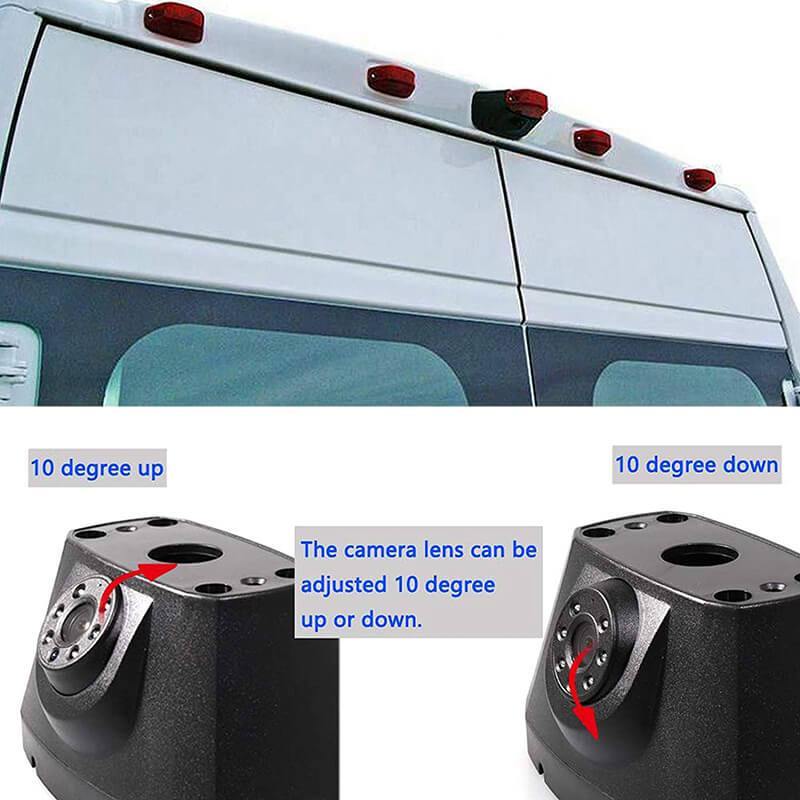 Dodge Ram ProMaster Brake Light Backup Camera with 7-Inch Monitor