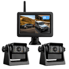Wireless Vehicle Camera with 5" Monitoring Monitor