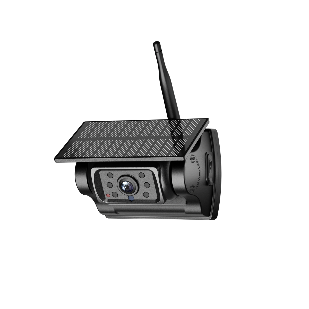 Solar-Power Wireless Rechargeable Horse Trailer Camera with 5inch Monitoring System