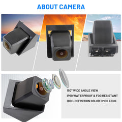 Classic Spare Tire Mount Backup Camera
For Jeep Wrangler