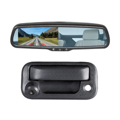 Ford Tailgate Handle Backup Camera with 4.3" Mirror Monitor Kit