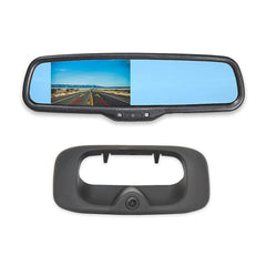 EW-MM02T109KIT Caméra de recul intégrée à la poignée de hayon avec kit moniteur de rétroviseur 4,3 po