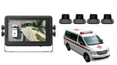Emergency Vehicle AI 360 Camera System with 4CH Video Recording