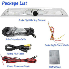 Third Brake Light Backup Camera 
For Ford F150 F250 F350 F450 F550