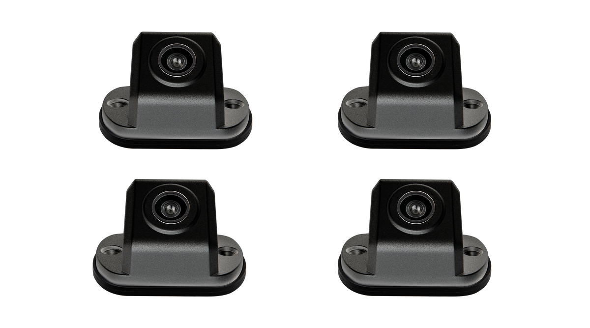 Sightseeing Vehicle AI 360 Camera System with 3D Around View Recording Monitor