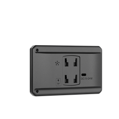 Solar Power Wireless Rechargeable Backup Camera with 5inch Monitoring System