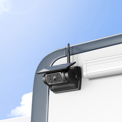 Solar Power Wireless Rechargeable Backup Camera with 5inch Monitoring System