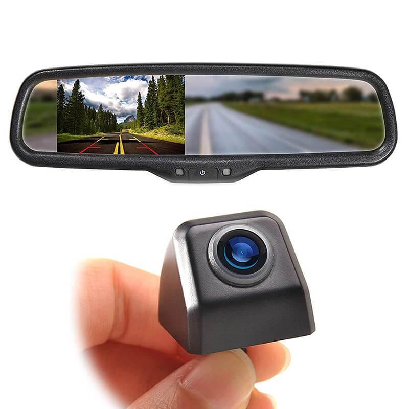 Universal Backup Camera with 4.3" Mirror Monitor Kit