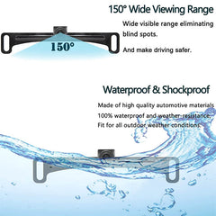 EW-L001 Universal Rear View License Plate Backup Camera
