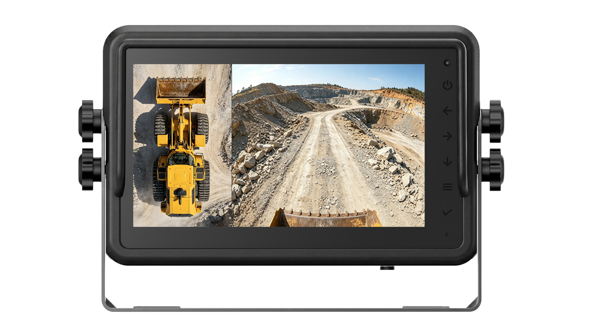 Wheel Loader 3D 360 Camera System for Worksite Visibility