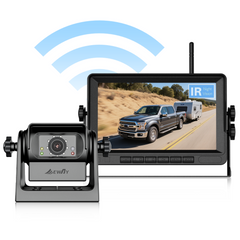 Wireless Automotive Backup Camera with 7 inch Rear View Monitor