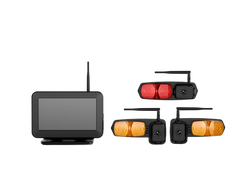 Car Wireless Backup Camera Kits for RV Trailer with 7inch Touch Screen Monitor