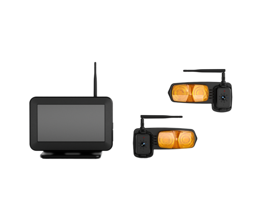 Car Wireless Backup Camera Kits for RV Trailer with 7inch Touch Screen Monitor