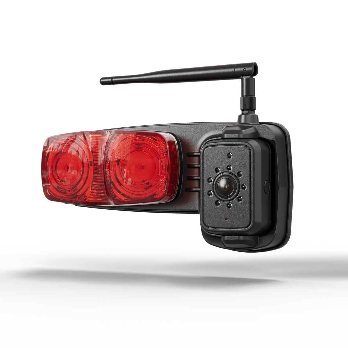 Wireless WiFi Commercial Vehicles Camera with Marker Light red