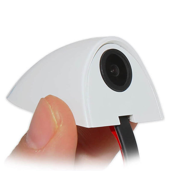 White Side Mount Backup Camera Blind Spot Monitor - Ewaysafety